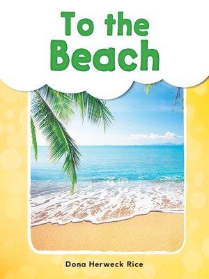 cover image of To the Beach Read-Along eBook